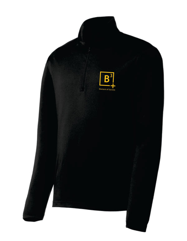 Team B3 Mens Lightweight 1/4-Zip Printed Pullover