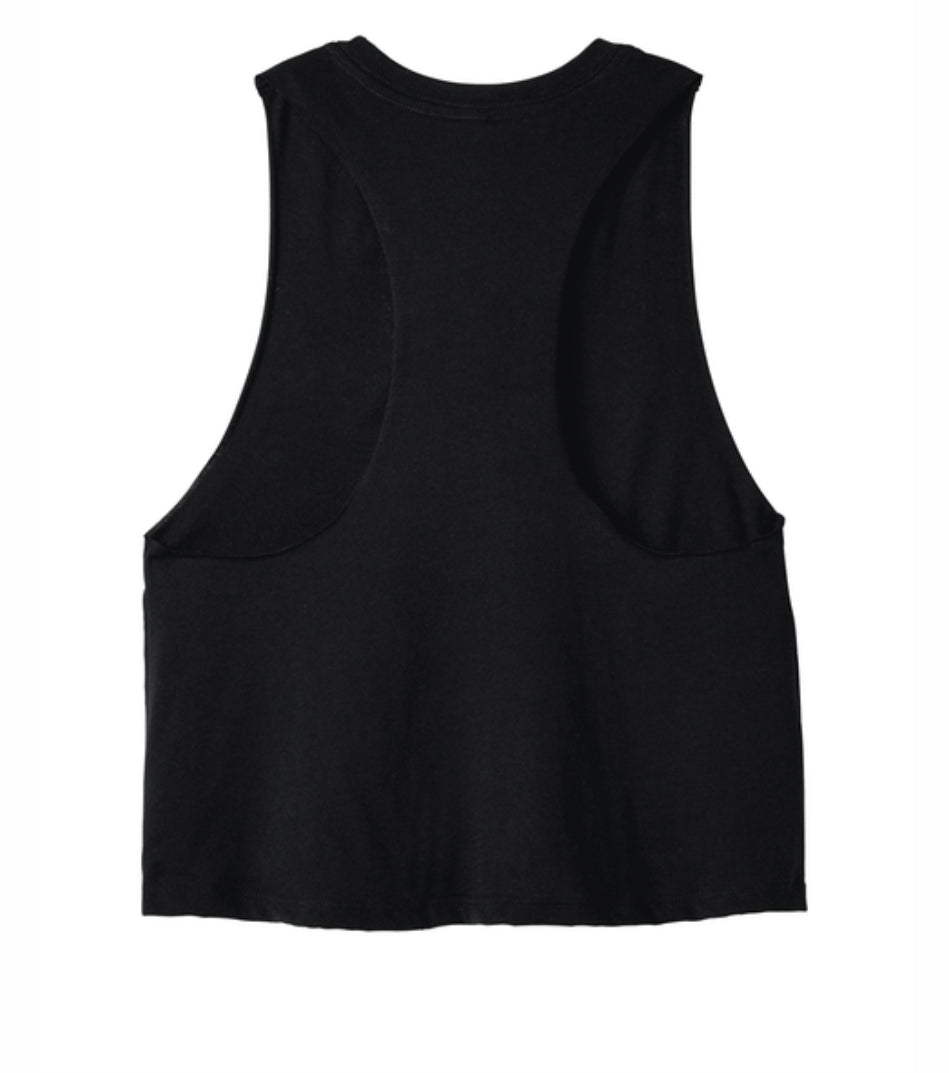 HOW MONEY WORKS BELLA+CANVAS® Women’s Racerback Cropped Tank