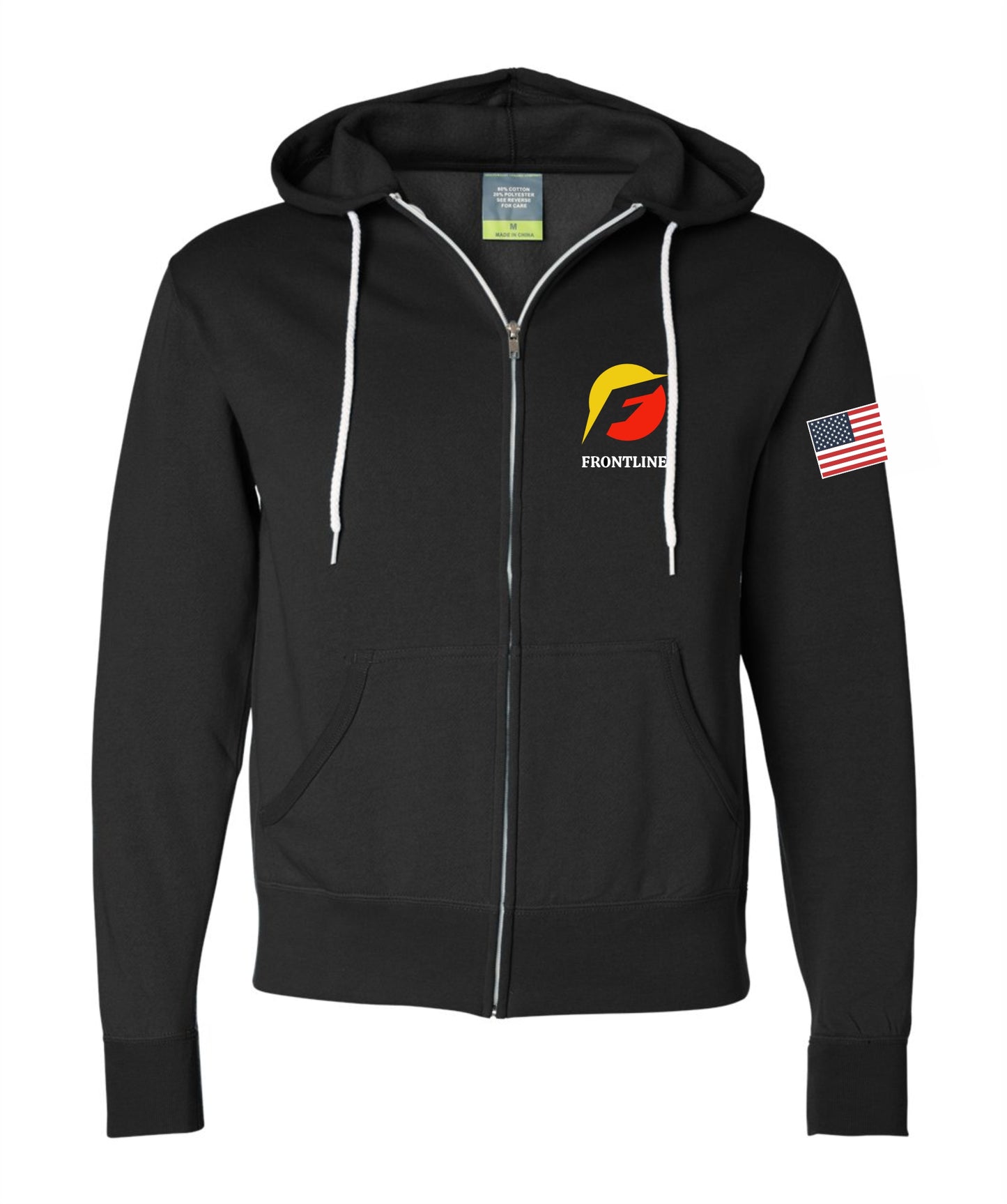 Frontline Unisex Full Zip Hoodie