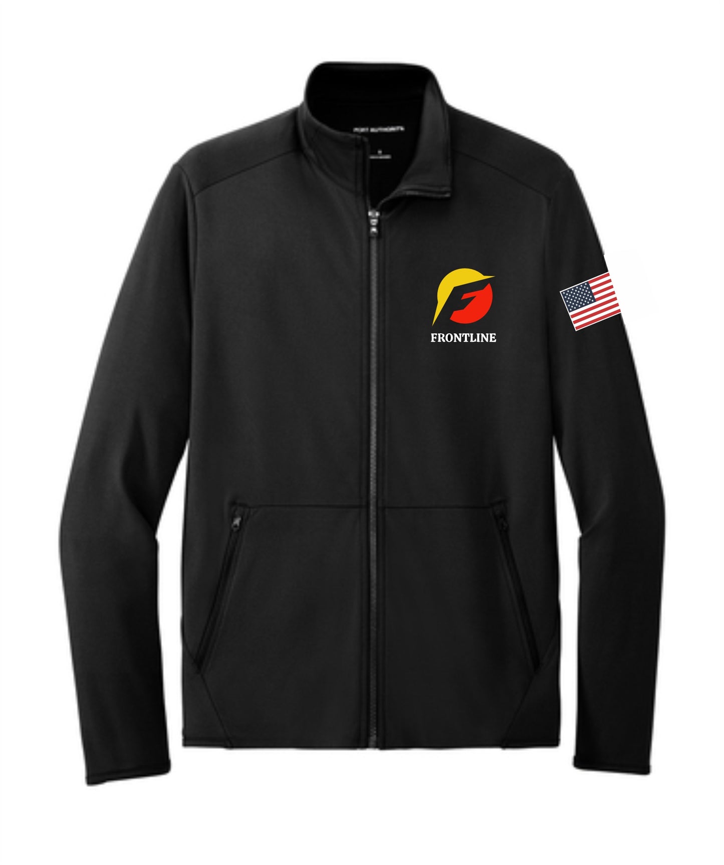 Frontline Men's Fleece Embroidered Full Zip
