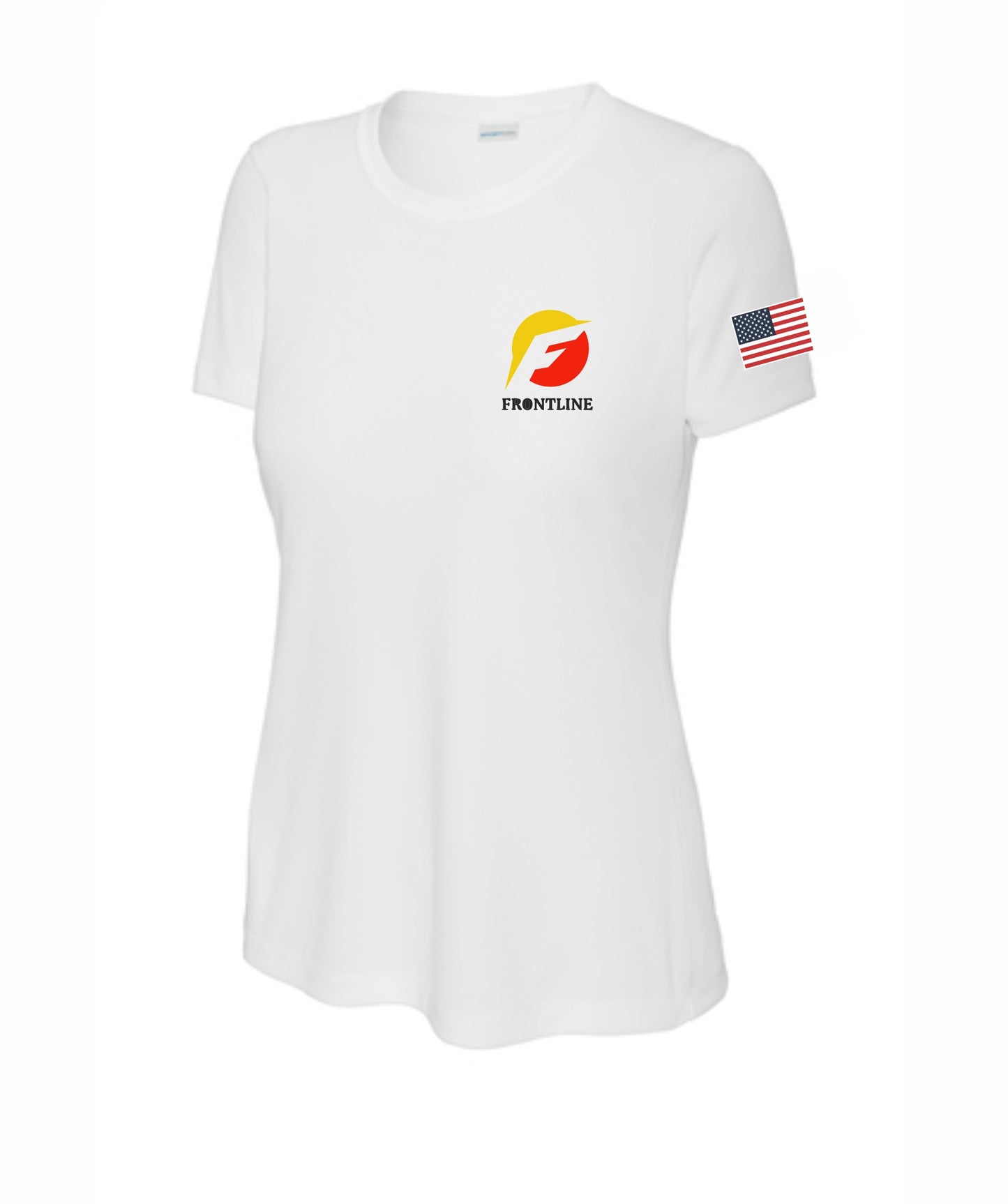 Frontline Ladies Performance Workout Printed Tee
