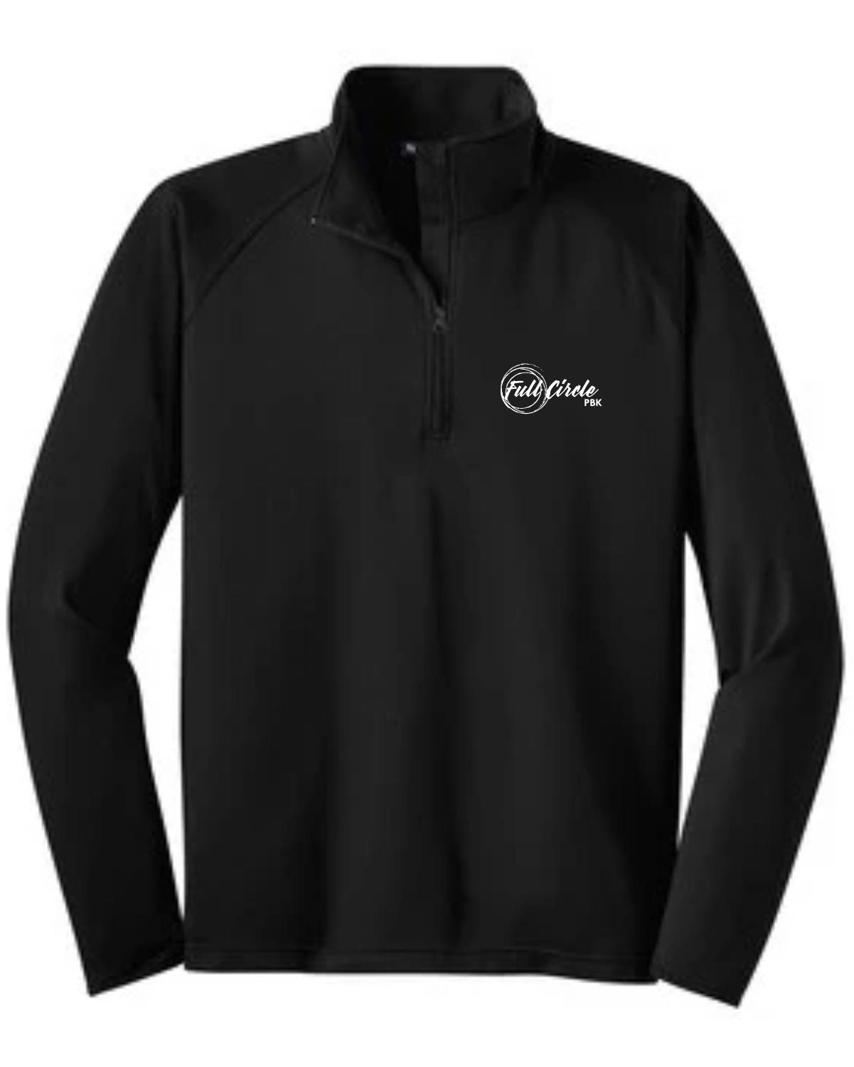 Men's Full Circle Embroidered Midweight 1/2-Zip