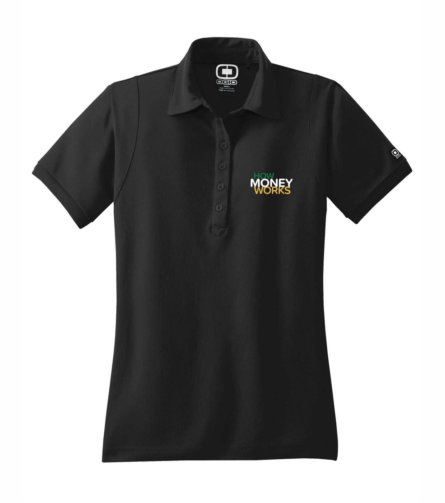NEW How Money Works Women's OGIO® Embroidered Polo