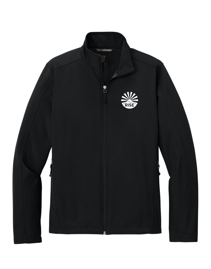 Men's Team Rise Core Soft Shell Embroidered Jacket