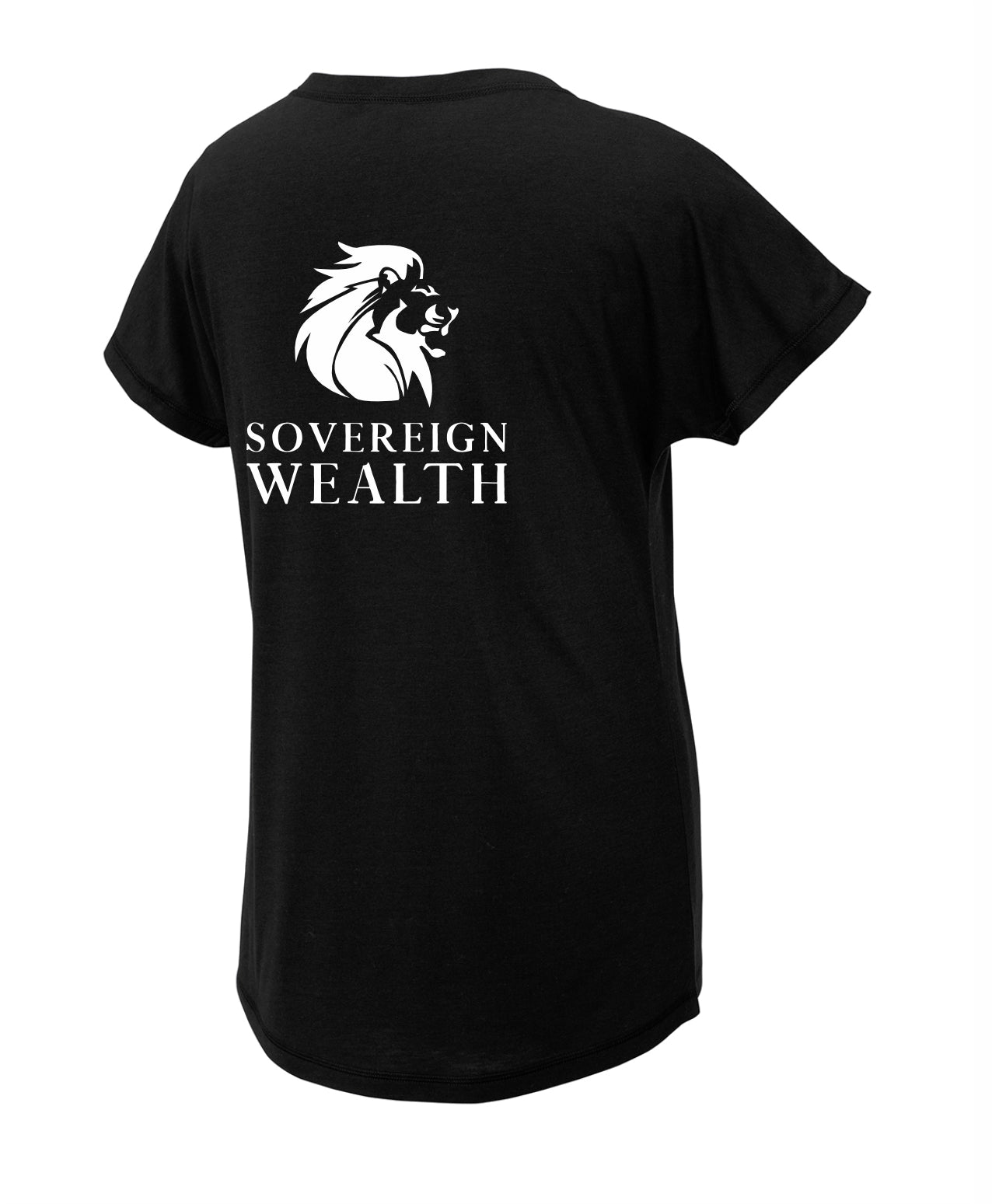 Sovereign Wealth Sport-Tek ® Women's Tri-Blend Wicking Printed Tee