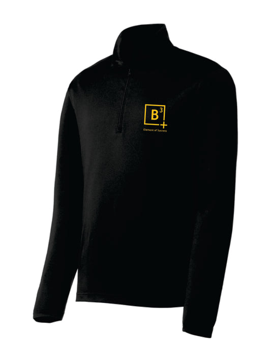 Team B3 Mens Lightweight 1/4-Zip Printed Pullover