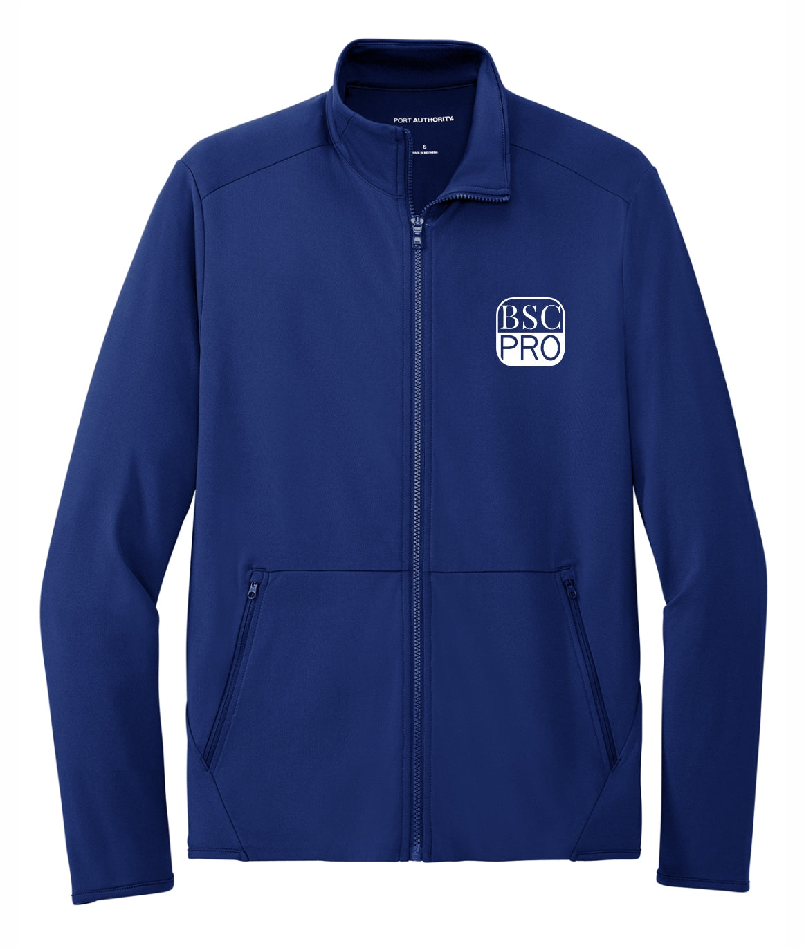 Mens' BSCpro' Stretch Fleece Full Zip Jacket