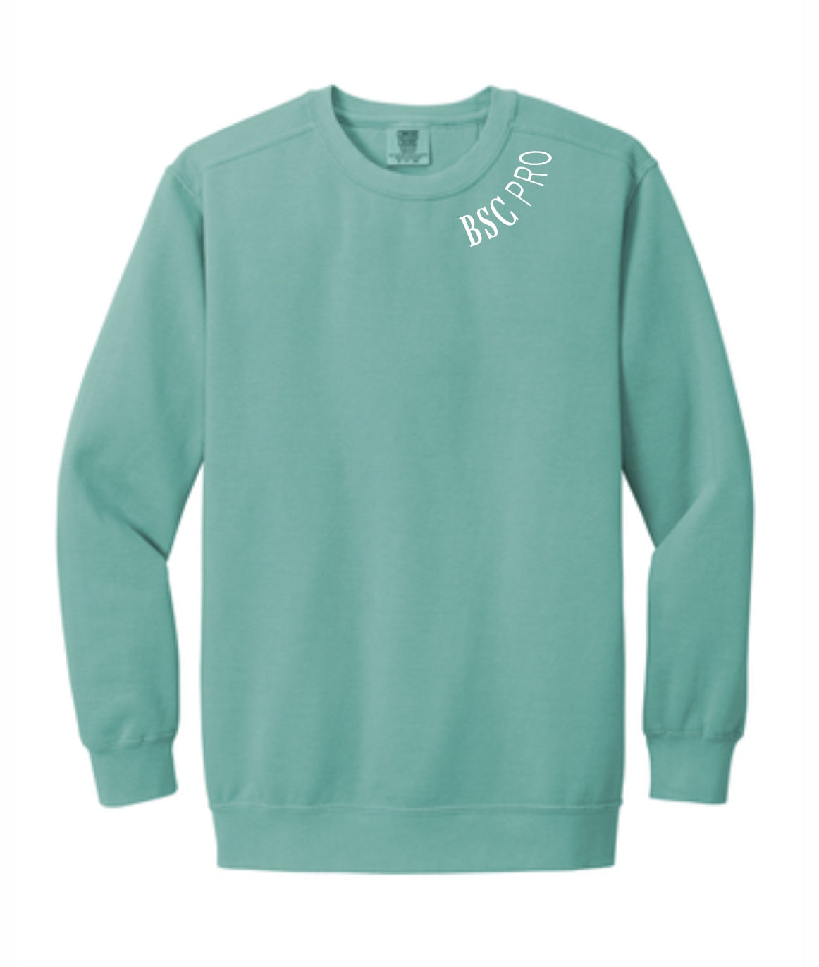 BSC Comfort Colors Embroidered Crewneck Sweatshirt