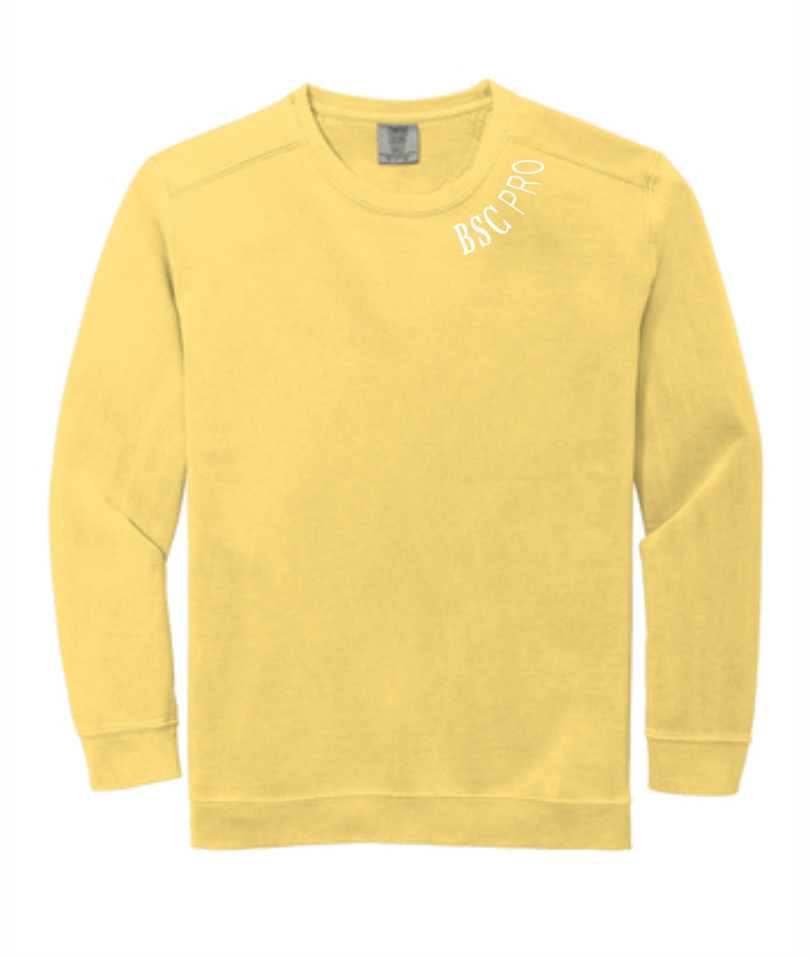 BSC Comfort Colors Embroidered Crewneck Sweatshirt