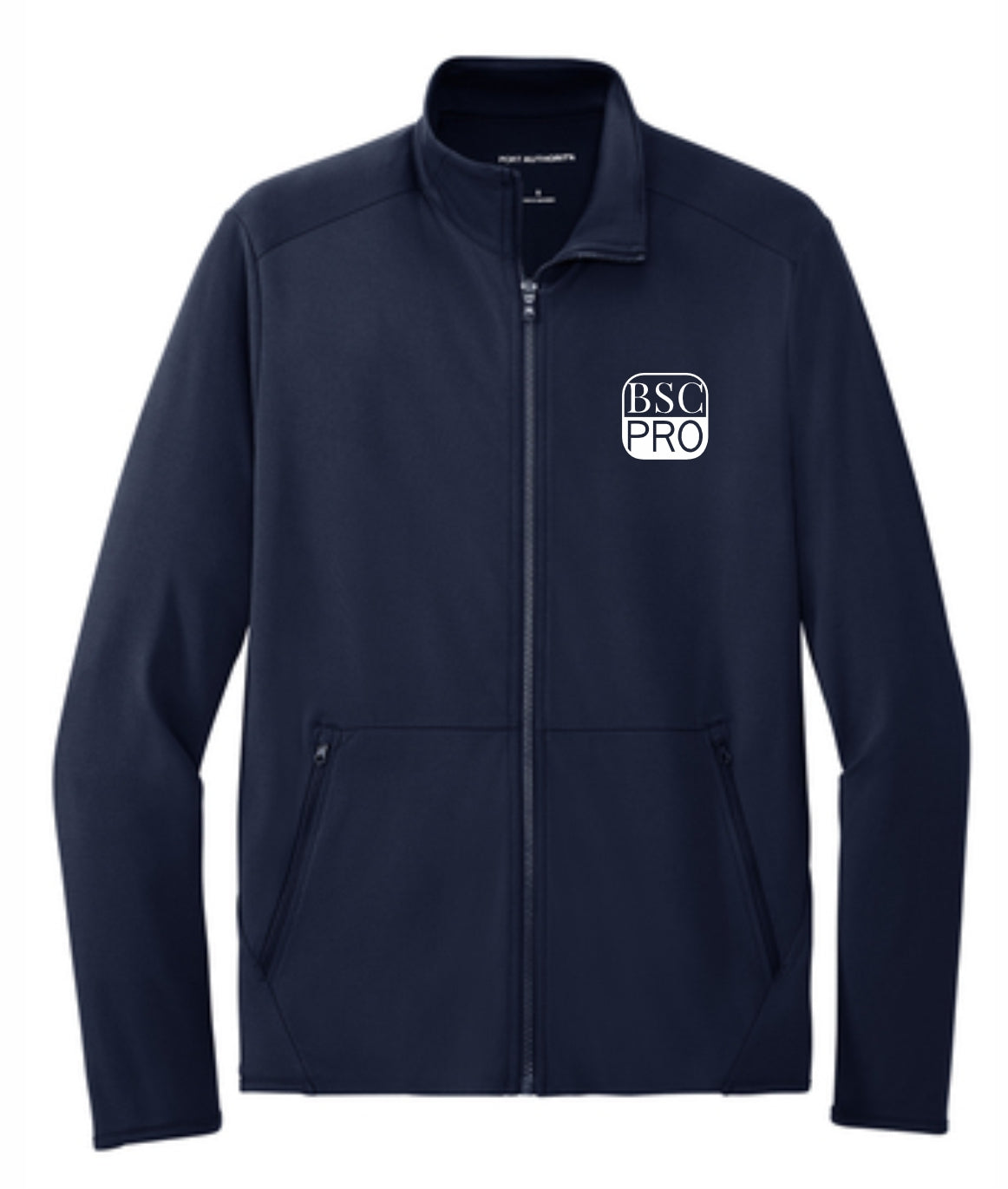 Mens' BSCpro' Stretch Fleece Full Zip Jacket