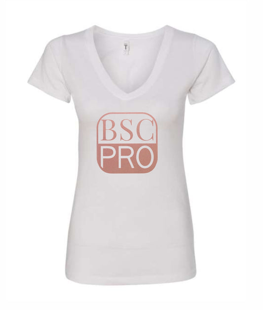 BSCpro Gold Foil Ladies V-Neck