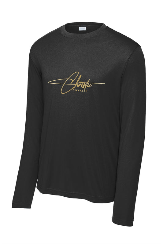 Christic Wealth Performance Long Sleeve Printed T-Shirt