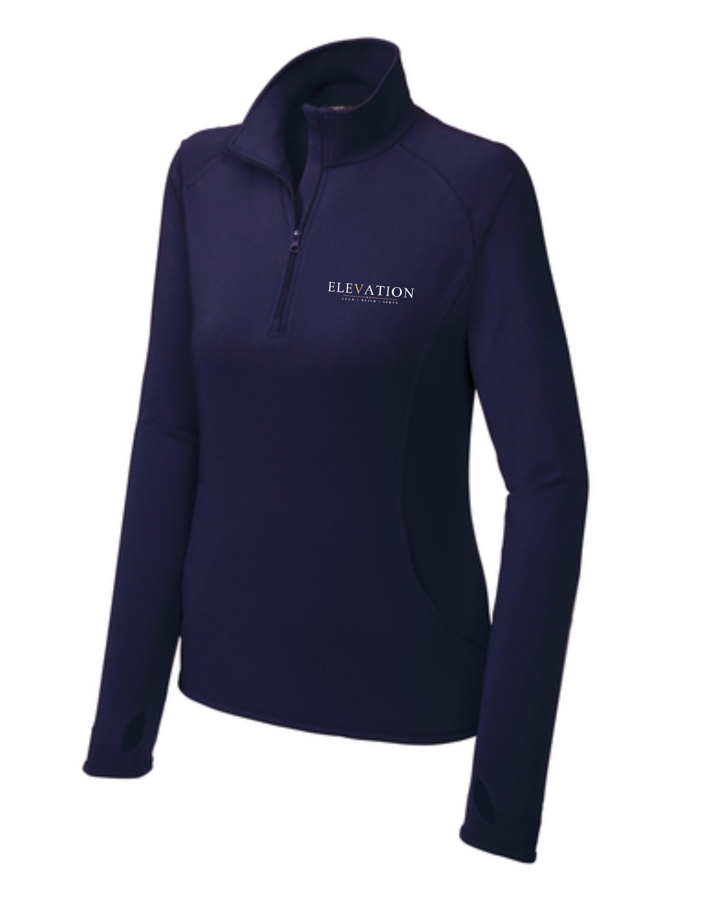 Elevation Women's Sport-Wick Stretch 1/2 Zip Embroidered Pullover