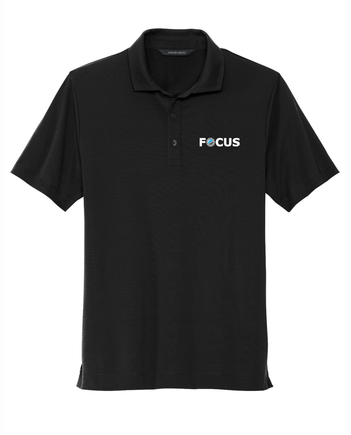 Focus - Mens Stretch Jersey Polo