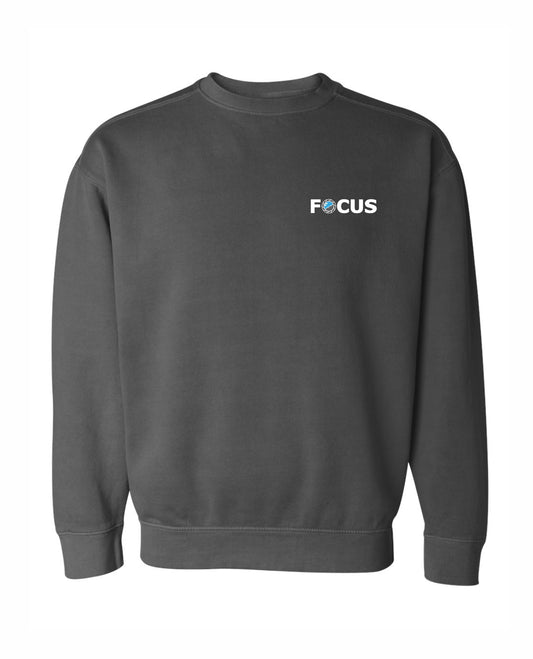 Focus - Ring Spun Unisex Crewneck Sweatshirt