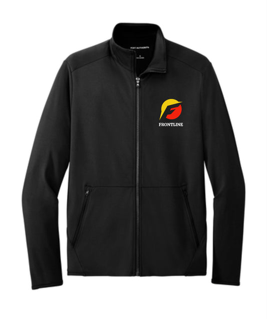 Frontline Men's Fleece Embroidered Full Zip