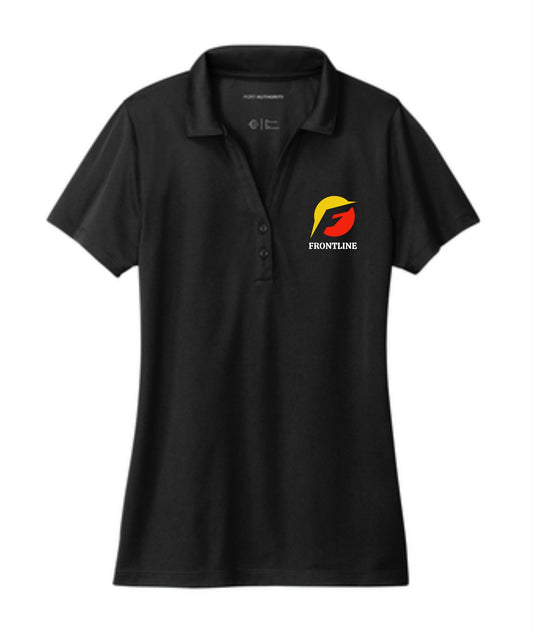 Frontline Women's Embroidered Polo