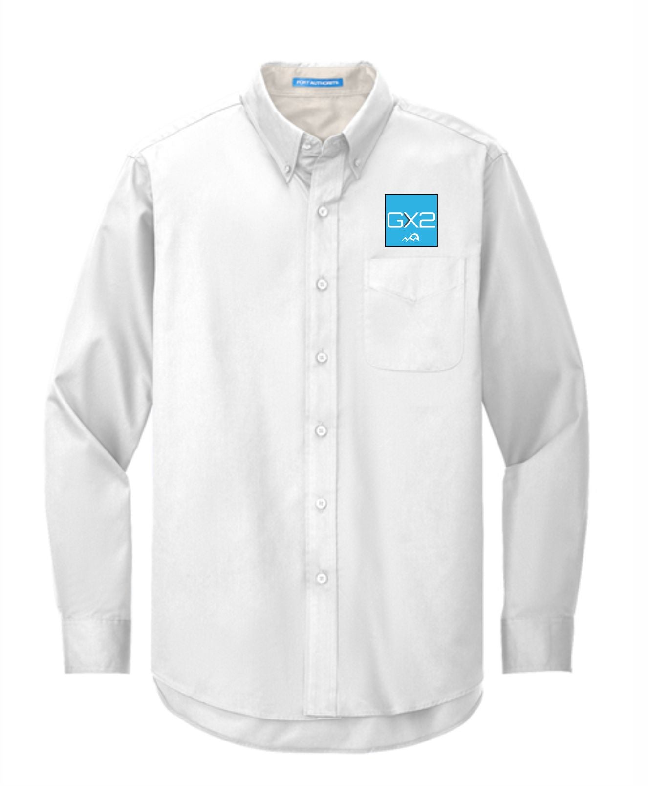 GX Men's Embroidered Button Down