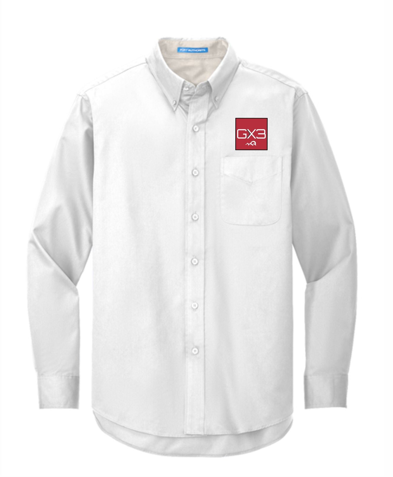 GX Men's Embroidered Button Down
