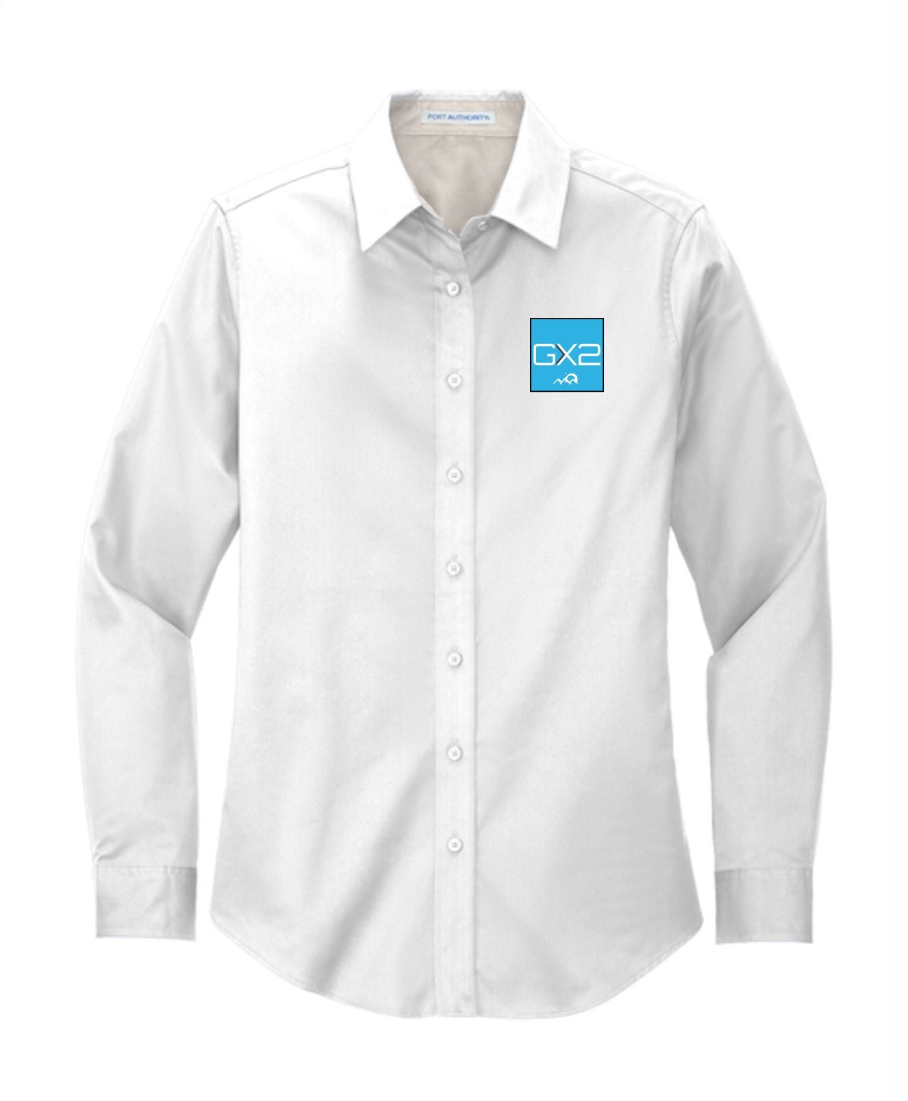 GX Women's Embroidered Button Down