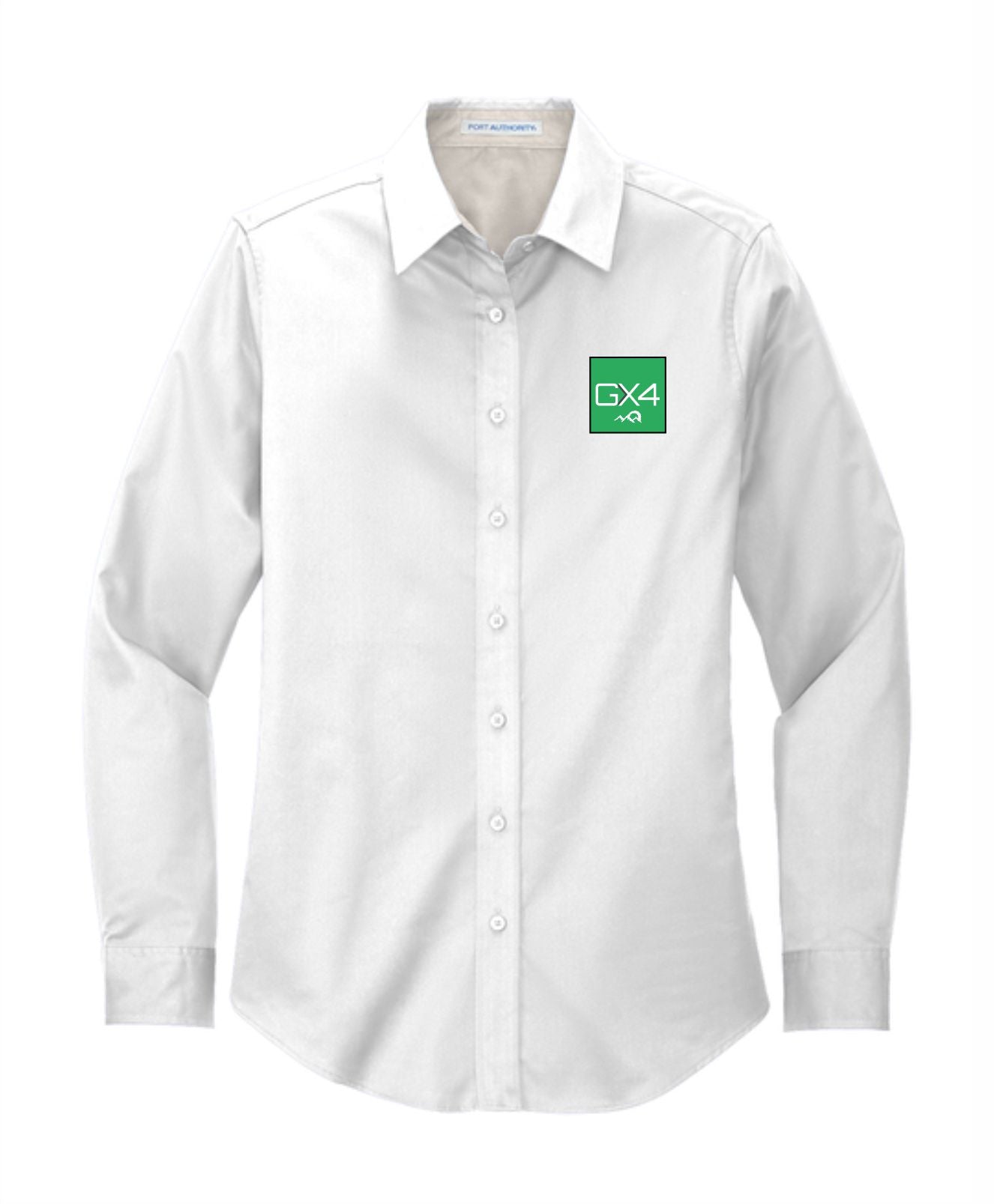 GX Women's Embroidered Button Down