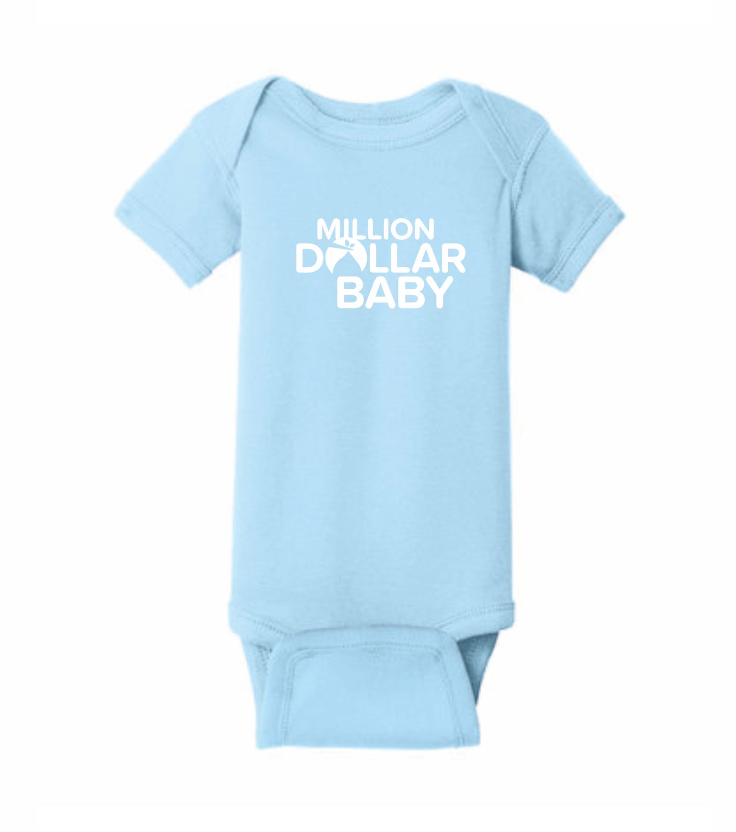 Million Dollar Baby Printed Onesie