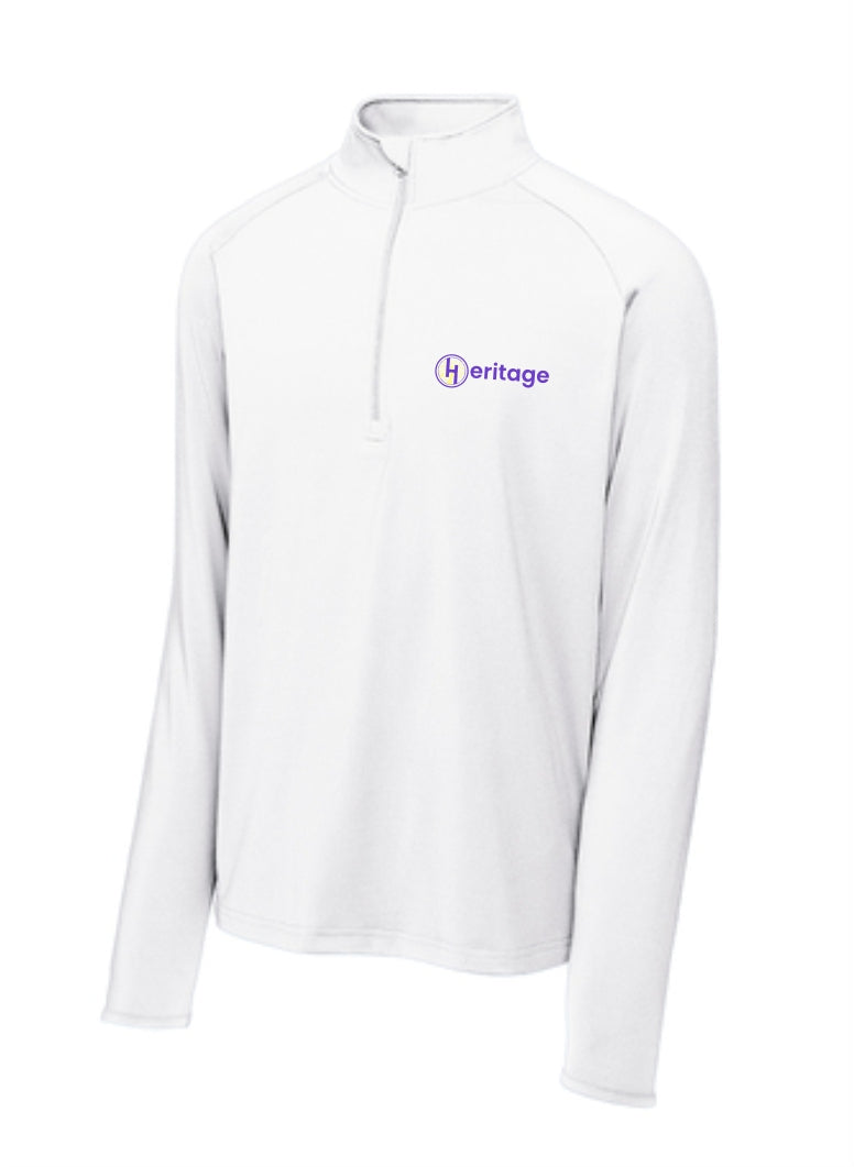 Heritage Sport-Wick Stretch 1/2-Zip Embroidered Pullover