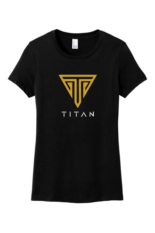 Titan Women's 100% Cotton Printed Tee