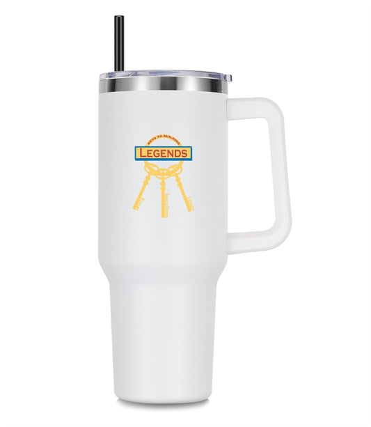 Team Legends 40 oz Tumbler With Handle Insulated Tumbler