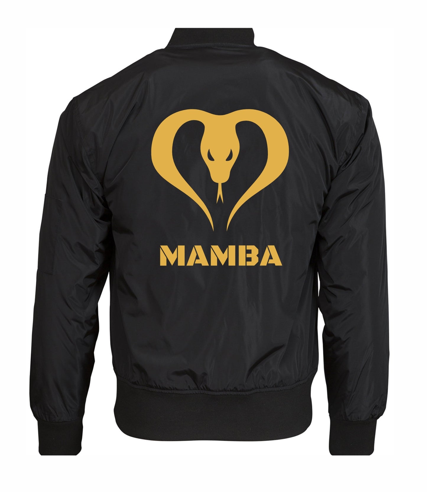 Mamba Embroidered and Printed Unisex Bomber Jacket