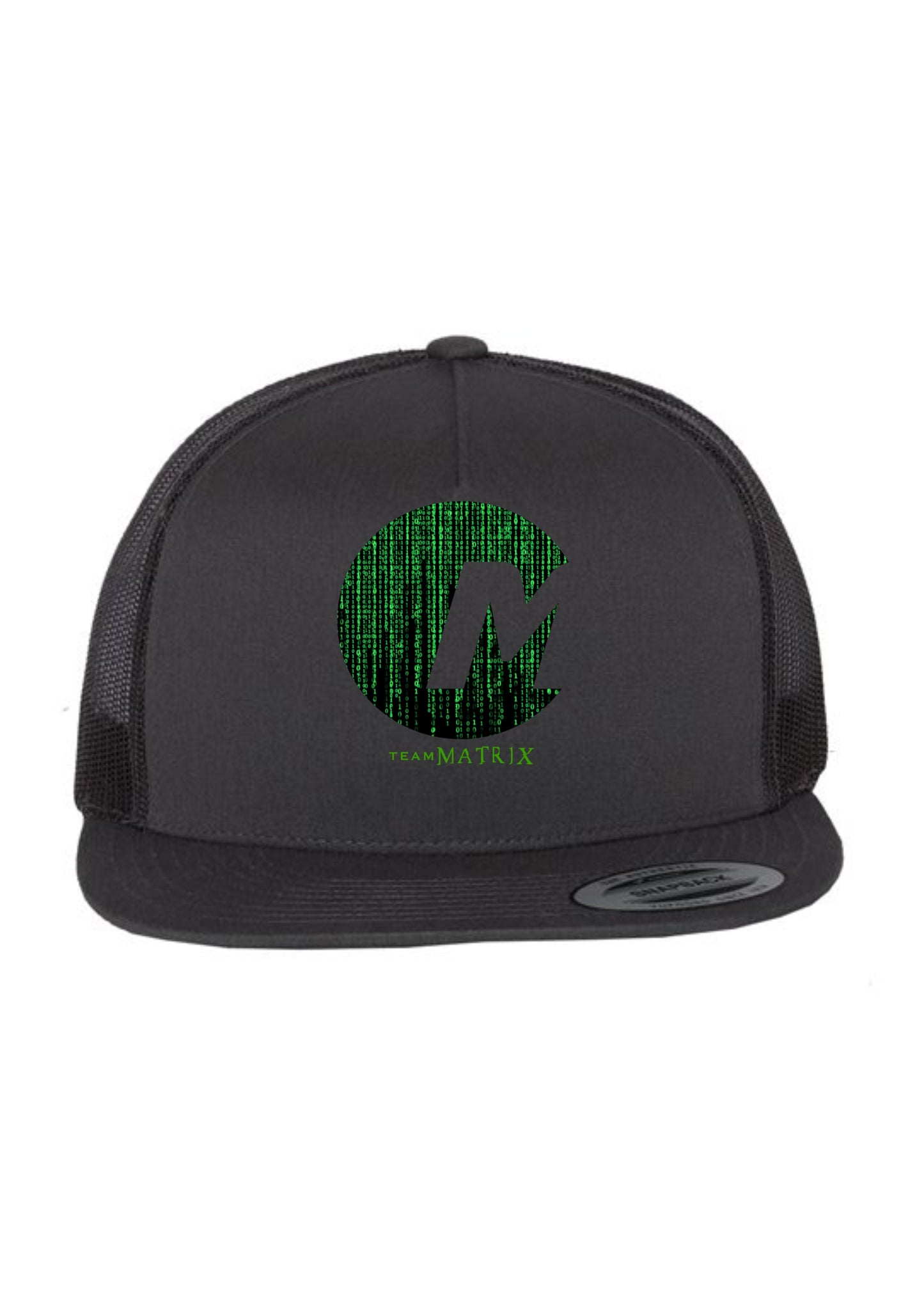 Matrix Cirlce Trucker Snapback Hat