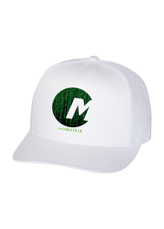 Matrix Cirlce Trucker Snapback Hat