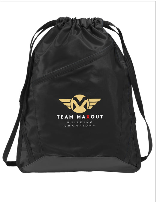 MAXOUT Drawstring Zip Backpack