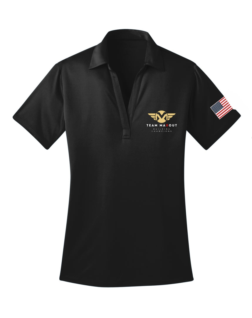 MAXOUT Ladies Embroidered Polo