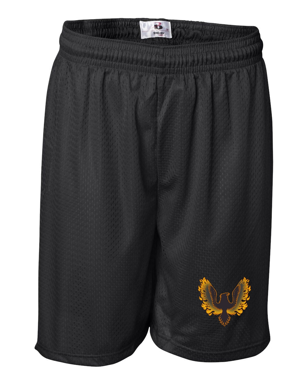 Phoenix Mesh Printed Shorts