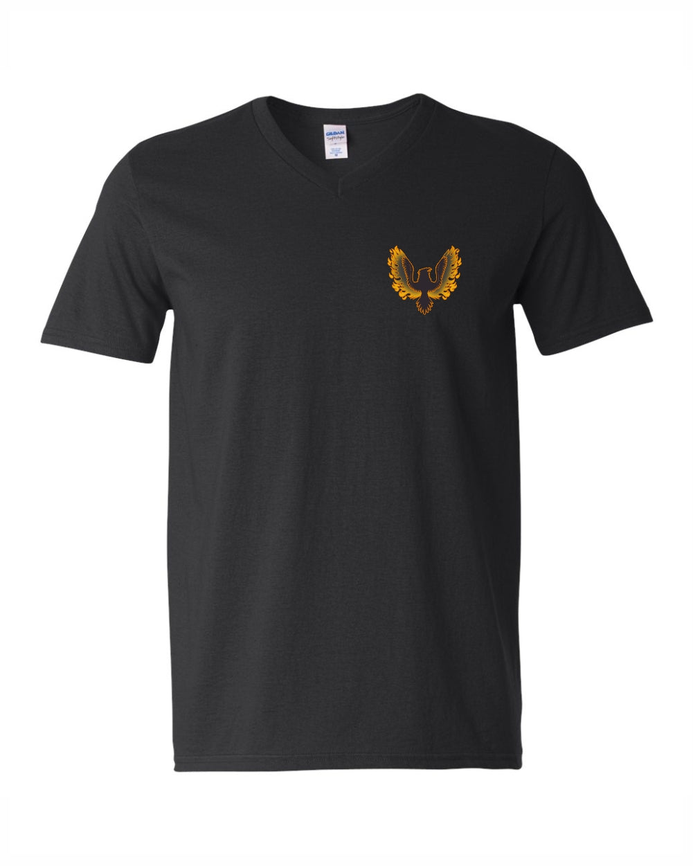 Phoenix Softstyle Printed V Neck Tee