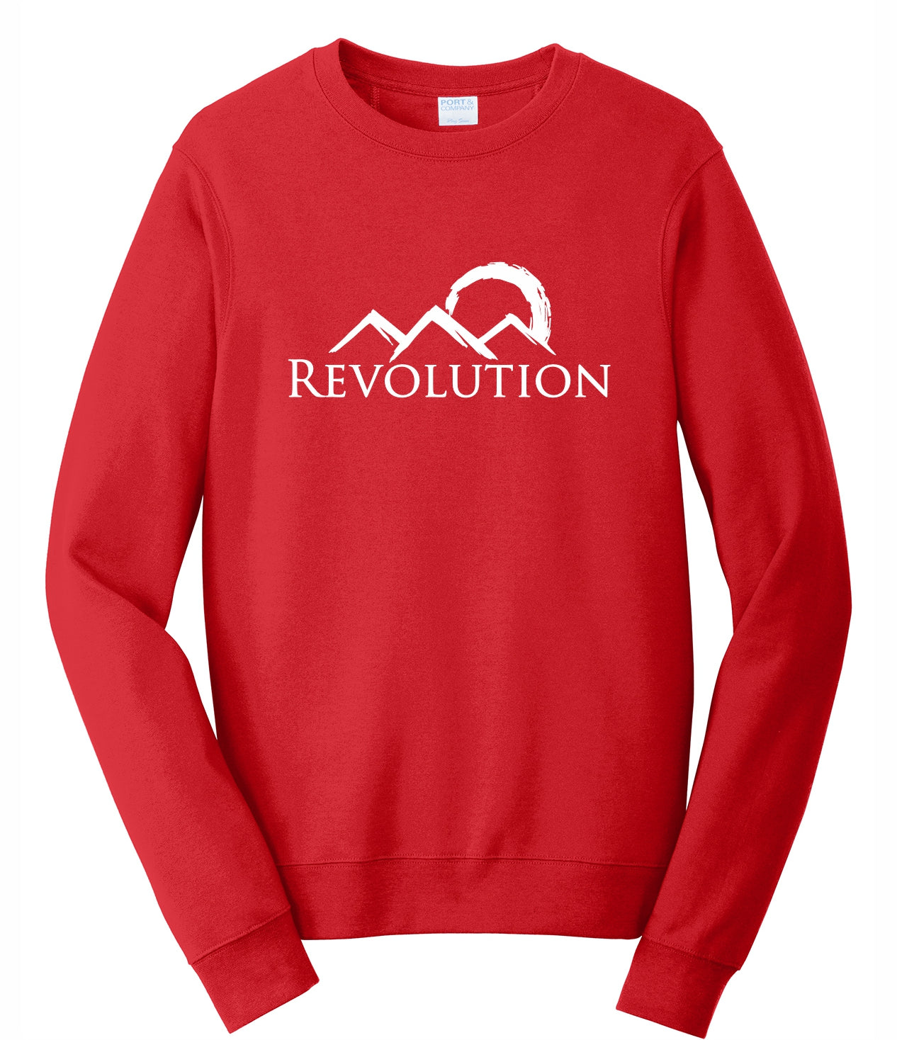 NEW! Revolution Unisex Crewneck Printed Sweatshirt