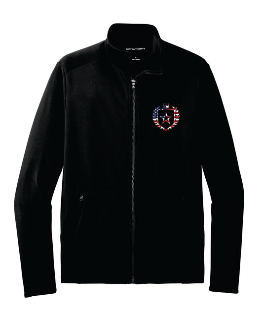 SEDT USA Men's Fleece Embroidered Full Zip