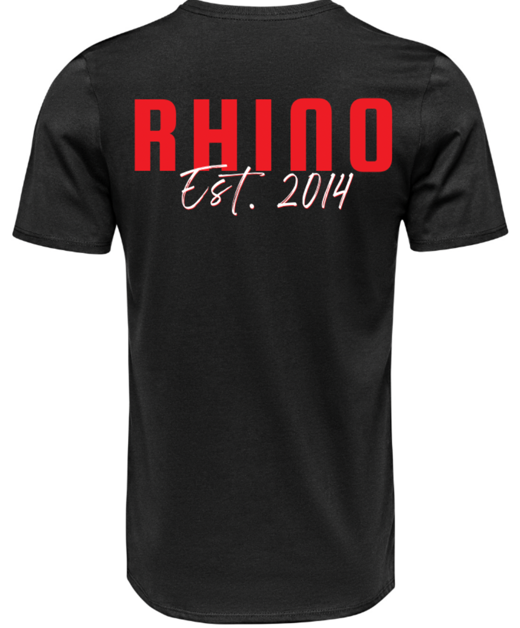 Rhino EST 2014 Unisex CVC Text Tee