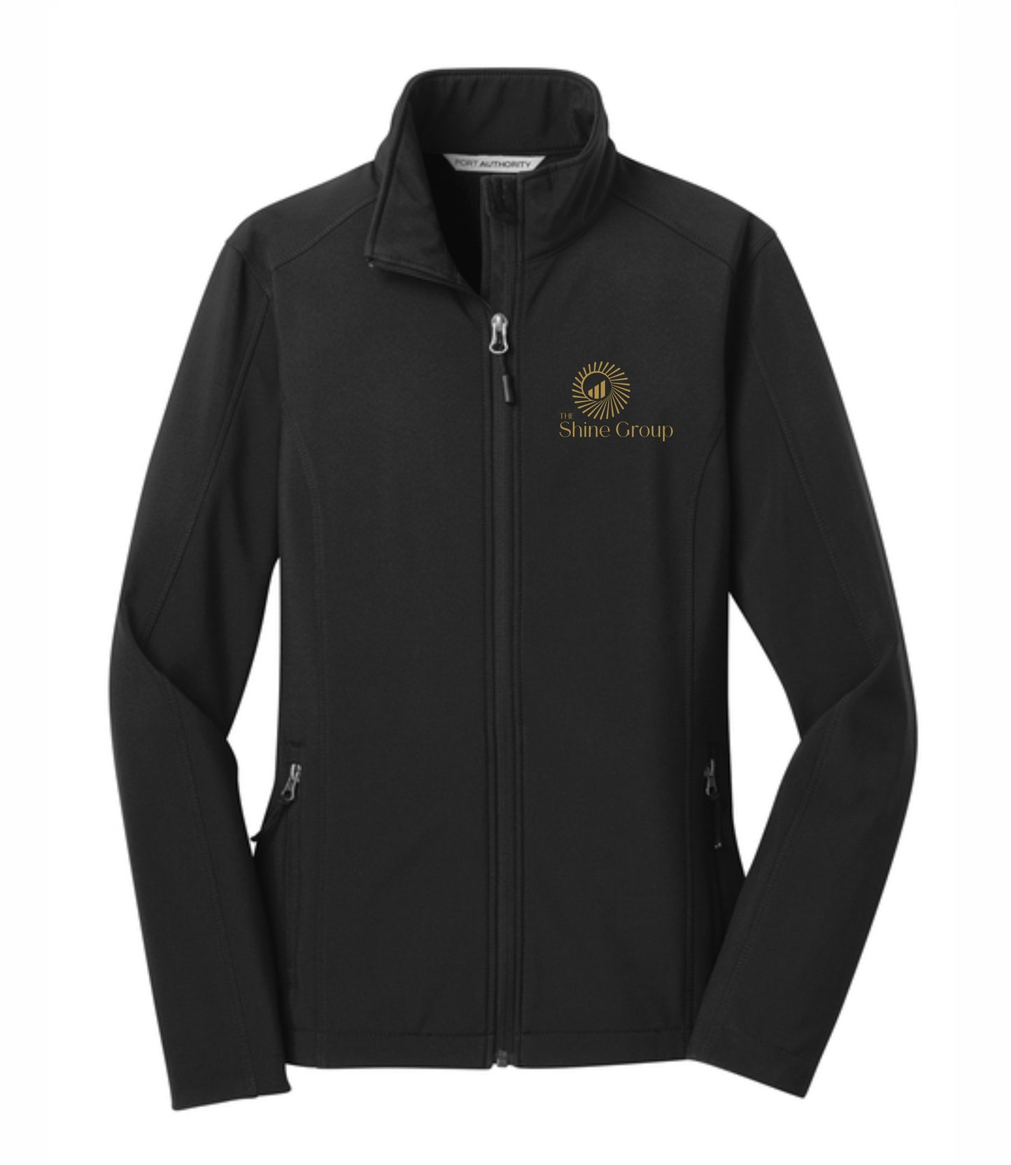 Women's The Shine Group Core Soft Shell Embroidered Jacket