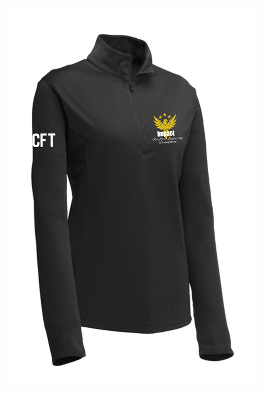 Team Impact CFT Women's lightweight printed 1/4 Zip