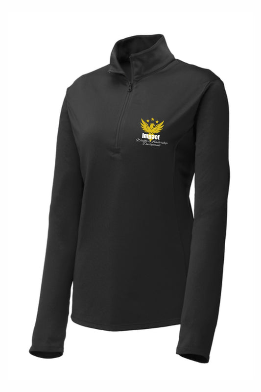 Team Impact Women's lightweight printed 1/4 Zip