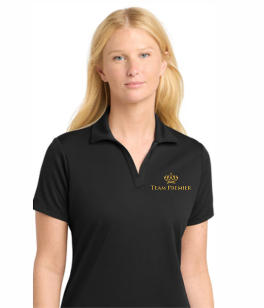 Ladies Premier Performance Embroidered Polo