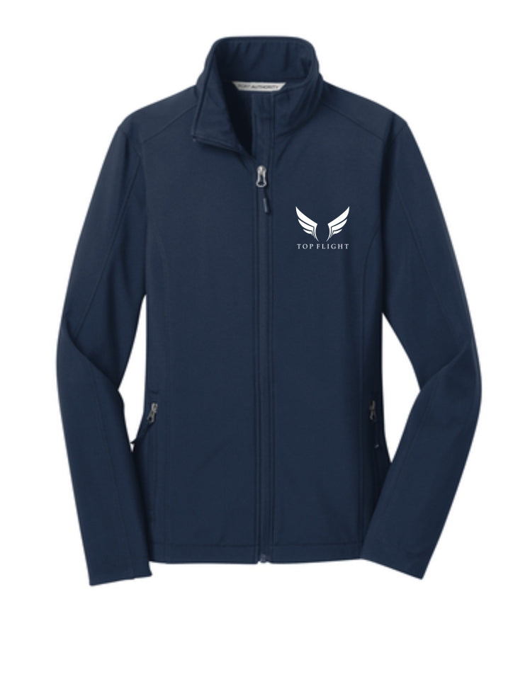 Top Flight Ladies Core Soft Shell Embroidered Jacket