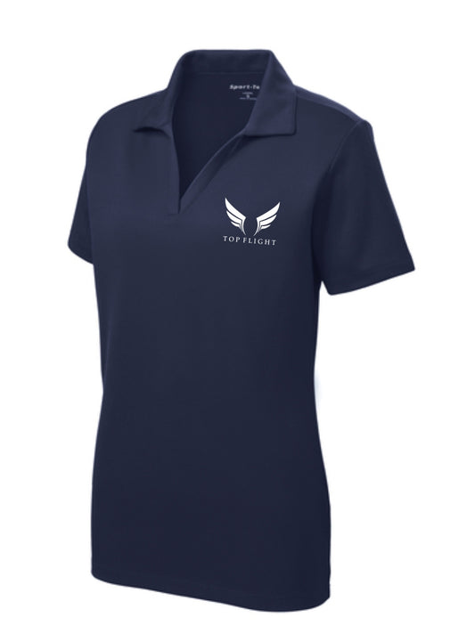 Top Flight Women's Embroidered Polo