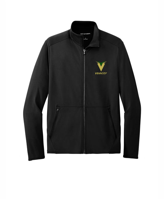 Velocity Men's Fleece Embroidered Full Zip