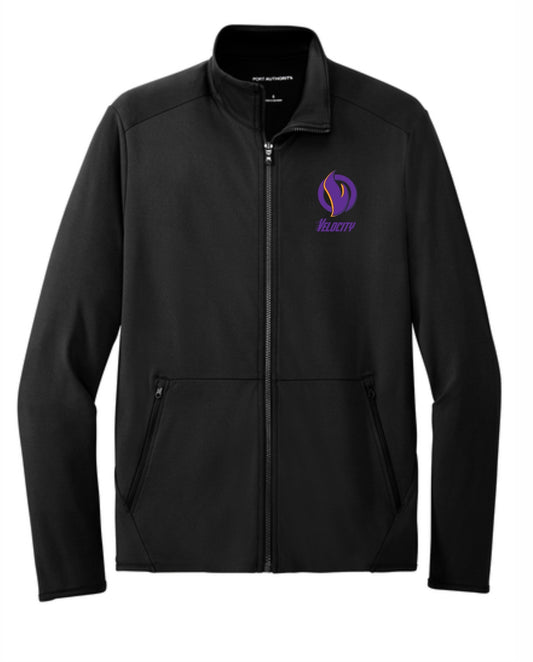 Men's Team Velocity 2 Fleece Embroidered Full Zip