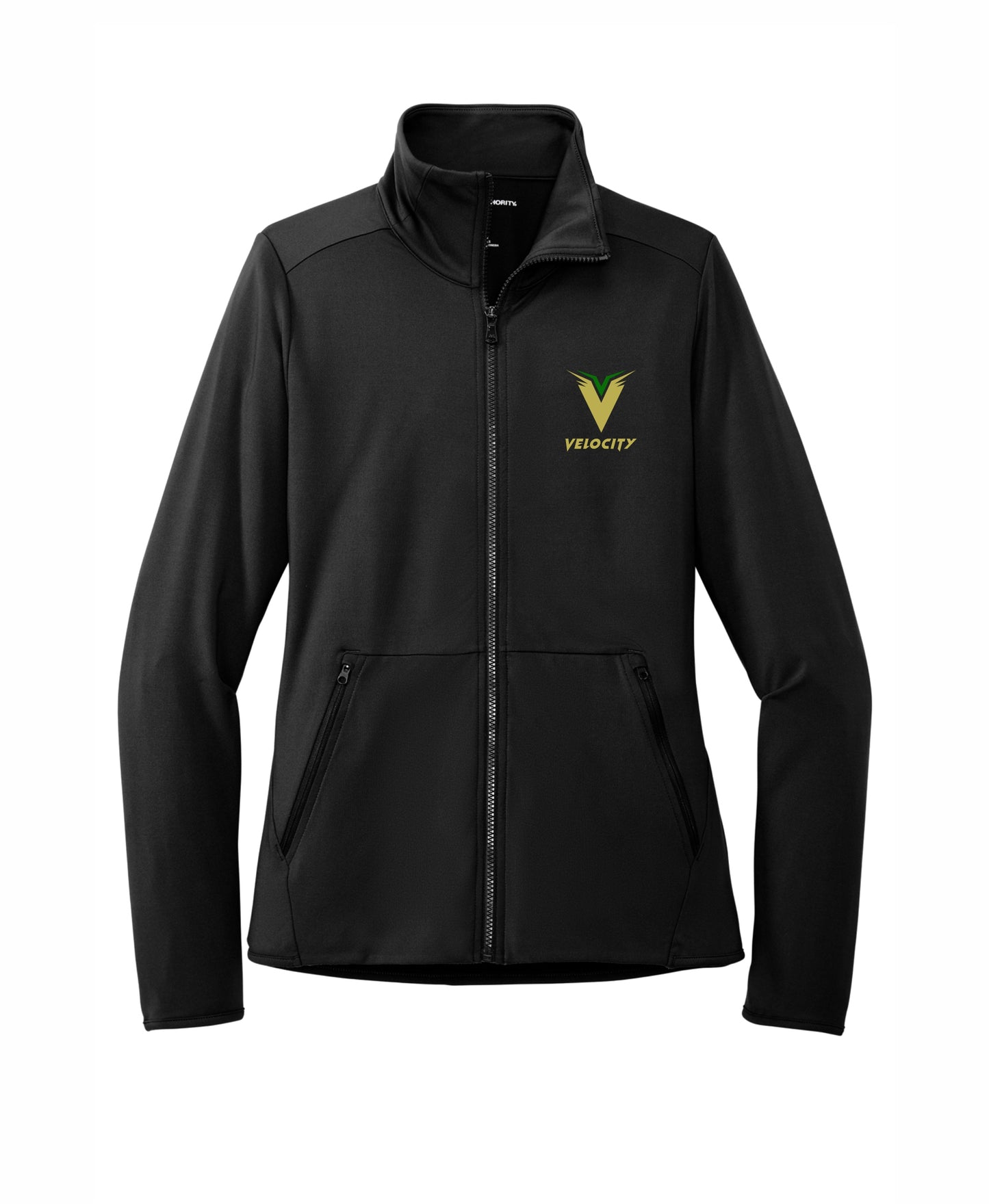 Velocity Women's Fleece Embroidered Full Zip