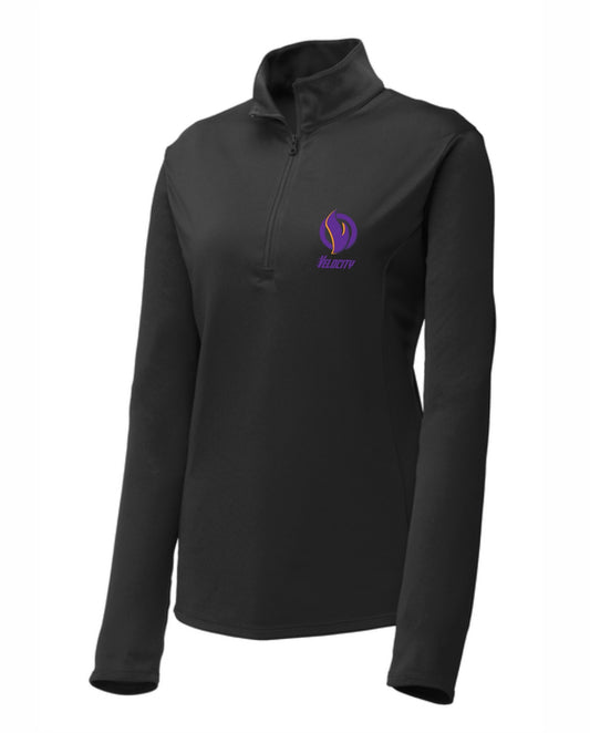 Ladies Team Velocity 2 Lightweight 1/4-Zip Pullover