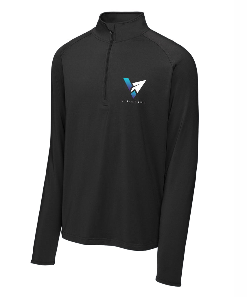 Men's Visionary Stretch 1/2-Zip Embroidered Pullover